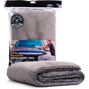 imageChemical Guys Woolly Mammoth Large Super Absorbent and Soft Microfiber Towels for Cars Blue 36 x 25 inches 2PackGray