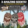 imageChemical Guys Hanging Air Freshener Black Frost Scent 6 Pack Great for Cars Trucks SUVs RVs Home Garage Workspace Dorm Room ampamp More 2 x 3 Packs  AIR40502Variety Pack