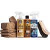 imageChemical Guys Complete Leather Cleaner and Conditioner Detailing Kit with Total Interior for Cars Home Office and More Works on Natural Faux Leather and More 9 Items  HOL412
