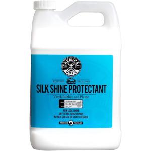 imageChemical Guys TVD10916 Silk Shine Sprayable DryToTheTouch Dressing and Protectant for Tires Trim Vinyl Plastic and More Safe for Cars Trucks Motorcycles RVs ampamp More 16 fl oz128 oz1 Gal