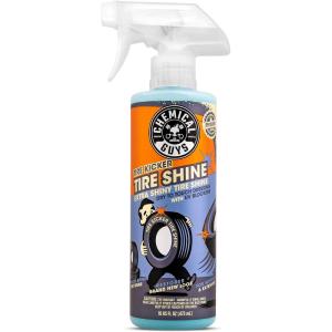 imageChemical Guys Tire Kicker Sprayable Extra Glossy Tire Shine Works on Rubber Vinyl ampamp Plastic Safe for Cars Trucks Motorcycles RVs ampamp More 16 fl oz16 fl Oz