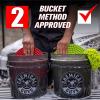 imageChemical Guys ACC103 Heavy Duty Detailing Car Wash Bucket with Chemical Guys Logo 45 Gal  Semi Transparent WhiteBlack