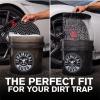 imageChemical Guys ACC103 Heavy Duty Detailing Car Wash Bucket with Chemical Guys Logo 45 Gal  Semi Transparent WhiteBlack