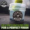 imageChemical Guys ACC103 Heavy Duty Detailing Car Wash Bucket with Chemical Guys Logo 45 Gal  Semi Transparent WhitePack of 1