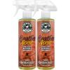 imageChemical Guys AIR10116 New Car Smell Premium Air Freshener and Odor Eliminator LongLasting Scent Great for Cars Trucks SUVs RVs ampamp More 16 fl oz16 Fl Oz Pack of 2