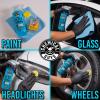 imageChemical Guys CLYKIT1 Heavy Duty Clay Bar and Luber Synthetic Lubricant Kit 16 oz 2 Items BlackLight Duty Clay Bar Kit