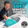 imageChemical Guys MIC49302 Chenille Premium ScratchFree Microfiber Wash Mitt Lime Green 96quot x 23quot x 7quot 2 PackTurquoise