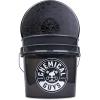 imageChemical Guys ACC103 Heavy Duty Detailing Car Wash Bucket with Chemical Guys Logo 45 Gal  Semi Transparent WhiteBlack