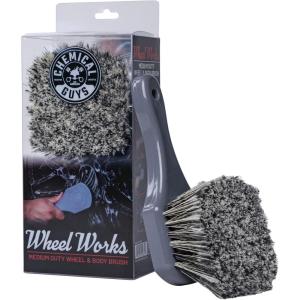 imageChemical Guys ACCG08 Wheelie All Exterior Surface and Wheel Brush Safe for Cars Trucks SUVs RVs Motorcycles ampamp More GreenWheel  Body