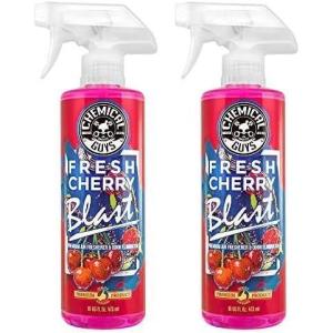 imageChemical Guys AIR10116 New Car Smell Premium Air Freshener and Odor Eliminator LongLasting Scent Great for Cars Trucks SUVs RVs ampamp More 16 fl oz16 oz Pack of 2