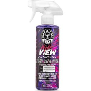 imageChemical Guys CLD30116 HydroView Ceramic Glass Cleaner Water Repellent ampamp Protective Coating Works on Glass Windows Mirrors Navigation Screens ampamp More Car Truck SUV and Home Use 16 fl oz