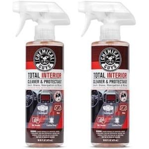 imageChemical Guys SPI23416 Total Interior Cleaner and Protectant New Car Smell Safe for Cars Trucks SUVs Jeeps RVs ampamp More 16 fl oz16 Fl Oz Pack of 2