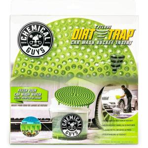 imageChemical Guys Cyclone Dirt Trap Car Wash Bucket Insert Red Color 2 PackLime Green