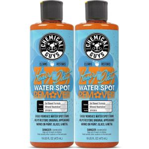 imageChemical Guys SPI10816 Heavy Duty Water Spot Remover Safe for Cars Trucks Motorcycles RVs ampamp More 16 fl oz2 PACK