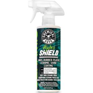 imageChemical Guys TVD11616 HydroShield Vinyl Rubber Plastic Ceramic Shine Coating Great for Interior ampamp Exterior Safe for Cars Trucks Motorcycles RVs ampamp More 16 fl oz
