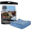 imageChemical Guys MIC35303 Workhorse Professional Grade Microfiber Towel Black Safe for Car Wash Home Cleaning ampamp Pet Drying Cloths 16quot x 16quot Pack of 3Blue