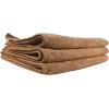 imageChemical Guys MIC35303 Workhorse Professional Grade Microfiber Towel Black Safe for Car Wash Home Cleaning ampamp Pet Drying Cloths 16quot x 16quot Pack of 3Tan