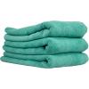 imageChemical Guys MIC35303 Workhorse Professional Grade Microfiber Towel Black Safe for Car Wash Home Cleaning ampamp Pet Drying Cloths 16quot x 16quot Pack of 3Green