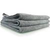 imageChemical Guys MIC35303 Workhorse Professional Grade Microfiber Towel Black Safe for Car Wash Home Cleaning ampamp Pet Drying Cloths 16quot x 16quot Pack of 3Gray