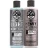 imageChemical Guys SPI40416 Light Metal Polish Works on Chrome Stainless Steel Aluminum ampamp More 16 fl ozLight  Heavy Combo