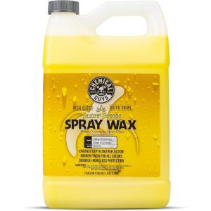 imageChemical Guys WAC21516 Blazin Banana Spray Wax Natural Carnauba Gloss Safe for Cars Trucks SUVs RVs ampamp More 16 fl oz128 Fl Oz Pack of 1