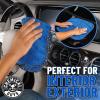 imageChemical Guys MIC50612 Professional Grade Premium Microfiber Towels Gold 16 Inch x 16 Inch Pack of 12  Safe for Car Wash Home Cleaning ampamp Pet Drying ClothsBlue