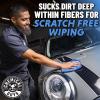 imageChemical Guys MIC50612 Professional Grade Premium Microfiber Towels Gold 16 Inch x 16 Inch Pack of 12  Safe for Car Wash Home Cleaning ampamp Pet Drying ClothsBlue