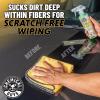 imageChemical Guys MIC50612 Professional Grade Premium Microfiber Towels Gold 16 Inch x 16 Inch Pack of 12  Safe for Car Wash Home Cleaning ampamp Pet Drying ClothsYellow