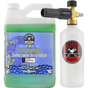 imageCHEMICAL GUYS HOL143 Snow Foam Cleanser 1 Gallon Torq Foam Cannon Snow Foamer ampamp Honeydew 128 fl oz 1 Pack