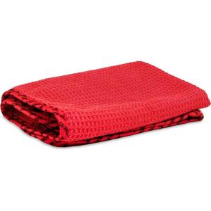 imageChemical Guys Waffle Weave for Home ampamp Auto Glass Windows Mirrors ampamp More Red 24 x 16 inchesRed