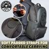 imageChemical Guys ACC629 Legacy Stealth Multipurpose Backpack for Travel Work ampamp Detailing with Laptop SleeveBackpack Only