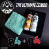 imageChemical Guys C4 ampamp P4 Clear Cut Correction Compound and Precision Paint Perfection Polish Combo Paint Correction  Fixes Scratches Swirls Towel Marks Etching ampamp More 216 fl ozC4  P4 Bundle