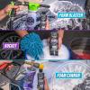 imageChemical Guys CWS2121602 HydroSuds Ceramic SiO2 Shine High Foaming Car Wash Soap Works with Foam Cannons Foam Guns or Bucket Washes For Cars Trucks SUVs RVs ampamp More 16 fl oz Berry Scent 2 PackSOAP