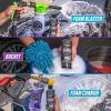 imageChemical Guys CWS2121602 HydroSuds Ceramic SiO2 Shine High Foaming Car Wash Soap Works with Foam Cannons Foam Guns or Bucket Washes For Cars Trucks SUVs RVs ampamp More 16 fl oz Berry Scent 2 PackSOAP