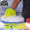 imageChemical Guys Chenille Premium ScratchFree Microfiber Wash Mitt Lime Green 96quot x 23quot x 7quot 3 Pack  MIC49303