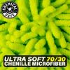 imageChemical Guys Chenille Premium ScratchFree Microfiber Wash Mitt Lime Green 96quot x 23quot x 7quot 3 Pack  MIC49303