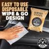imageChemical Guys PMWSPI20850 Leather Cleaner Wipes Mega 50 Pack for Car Interiors Furniture Boots and More Works on Natural Synthetic Pleather Faux Leather and More 50 Ct50 Count Pack of 1