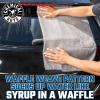 imageChemical Guys Waffle Weave for Home ampamp Auto Glass Windows Mirrors ampamp More Gray 25 in x 36 in 2Pack