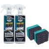 imageChemical Guys ShineLogic Tire Shine Safe for Cars Trucks Motorcycles RVs ampamp More Includes Microfiber Towel Kit 15 fl oz 2 Pack20 oz KIT Pack of 2