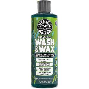 imageChemical Guys CWS10216 Sudpreme Wash ampamp Wax Extreme Shine Foaming Car Wash Soap Safe for Cars Trucks SUVs Motorcycles RVs ampamp More 16 fl oz16 Fl Oz Pack of 1