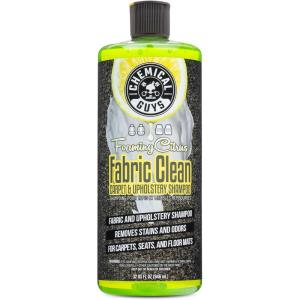 imageChemical Guys Foaming Citrus Fabric Clean Carpet ampamp Upholstery Cleaner Car Carpets Seats ampamp Floor Mats Safe for Cars Home Office ampamp More Extra Large Size 32 fl oz Citrus Scent  CWS2033232 Fl Oz Pack of 1
