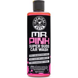 imageChemical Guys Mr Pink Foaming Car Wash Soap Works with Foam Cannons Foam Guns or Bucket Washes Safe for Cars Trucks Motorcycles RVs and More Candy Scent Extra Large Size 32 fl oz  CWS4023216 Fl Oz Pack of 1