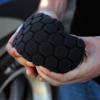 imageChemical Guys BUFX203 HexLogic Finishing Hand Applicator Pad Black 3 in x 6 in x 1 inBlack
