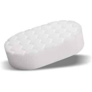 imageChemical Guys BUFX203 HexLogic Finishing Hand Applicator Pad Black 3 in x 6 in x 1 inWhite