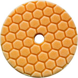 imageChemical Guys BUFX115HEX5 HexLogic Quantum PolishingFinishing Pad Blue 55 Inch Fits 5 Inch Backing PlateOrange