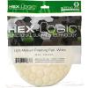 imageChemical Guys BUFX104HEX6 HexLogic LightMedium Polishing Pad White 65 Inch Pad made for 6 Inch backing plates Gray 1 Pad Included