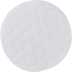 imageChemical Guys BUFX104HEX5 HexLogic LightMedium Polishing Pad White 55quot Pad Made for 5quot Backing Plates 1 Pad Includeded