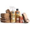imageChemical Guys HOL303 Leather Cleaner and Conditioner Detailing Kit for Interiors Apparel Furniture Boots and More Works on Natural Synthetic Pleather Faux Leather and More 9 ItemsColorless