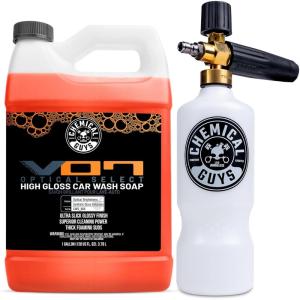 imageChemical Guys EQP312 TORQ Professional Max Foam 8 Cannon ampamp Honey Dew Snow Foam Soap Kit Safe for Cars Trucks SUVs RVs ampamp More 128 fl oz 1 GallonEQP318