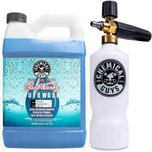 imageChemical Guys EQP312 TORQ Professional Max Foam 8 Cannon ampamp Honey Dew Snow Foam Soap Kit Safe for Cars Trucks SUVs RVs ampamp More 128 fl oz 1 GallonEQP317